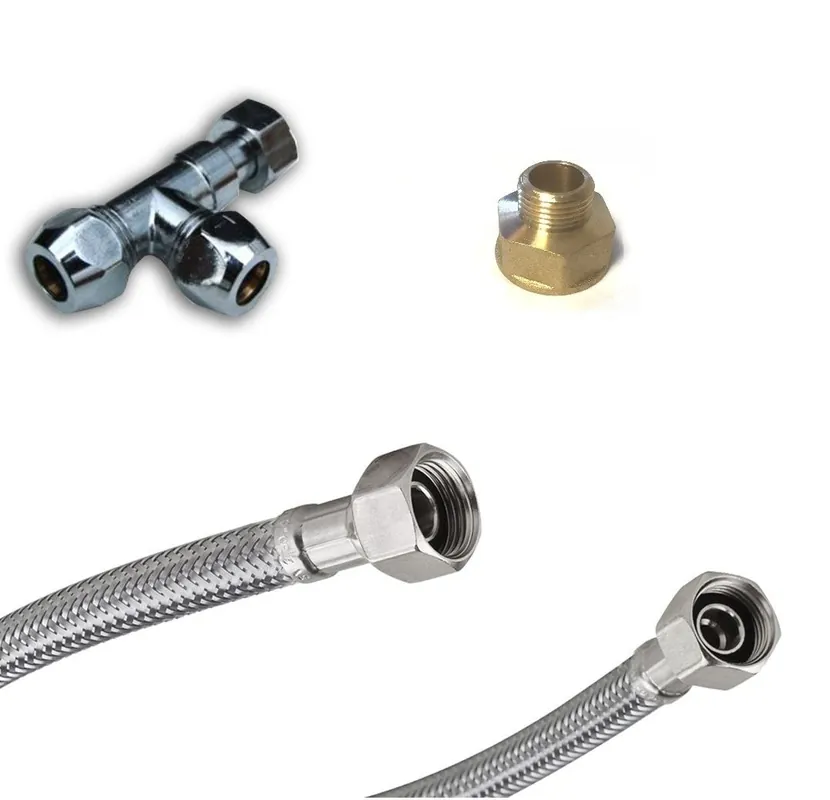 Anschluss-Set für Klein Durchlauferhitzer Versand Am Gleichen Tag
