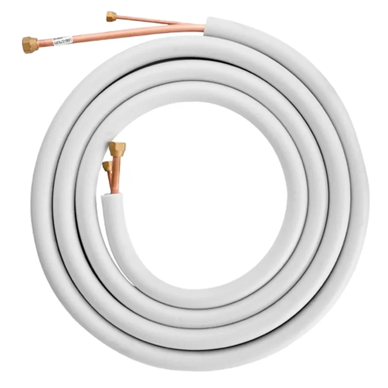 Knallerangebot Kältemittelleitung Länge 10m Doppelrohr mit 1/4" und 1/2"