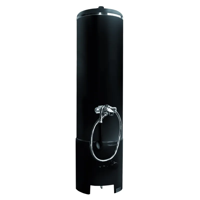 Top-Angebot Badeofen 100 Liter inkl. Unterofen Schwarz