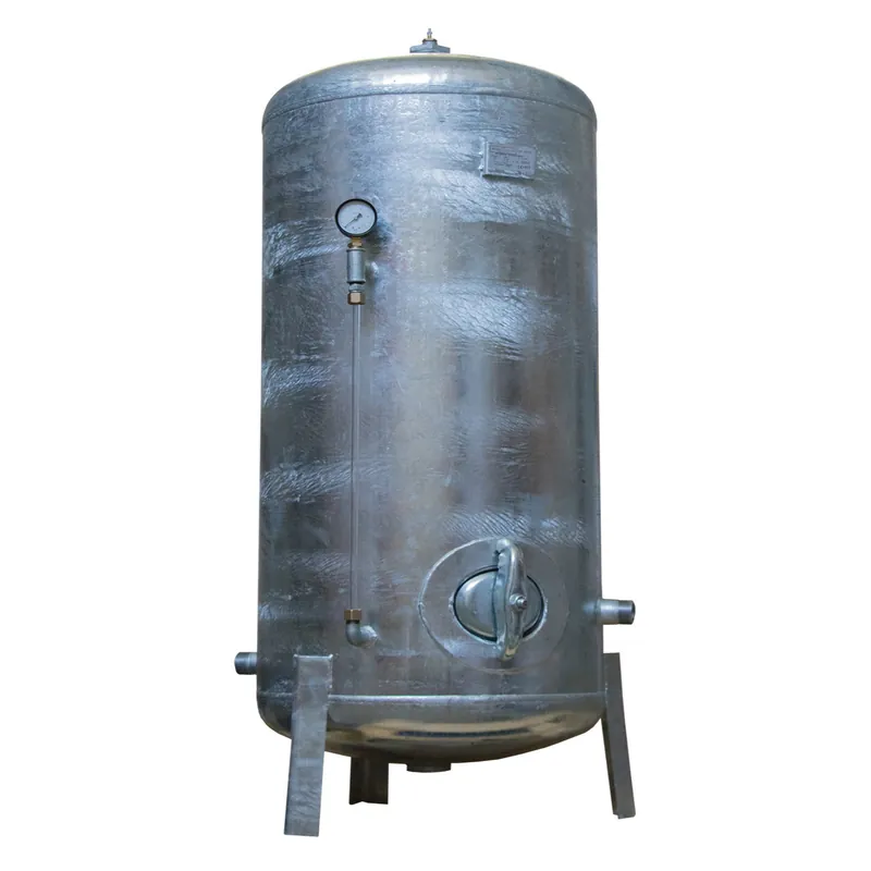 Druckkessel Windkessel 500 Liter verzinkt, vertikal inkl. Füllstandsanzeige Zertifiziert