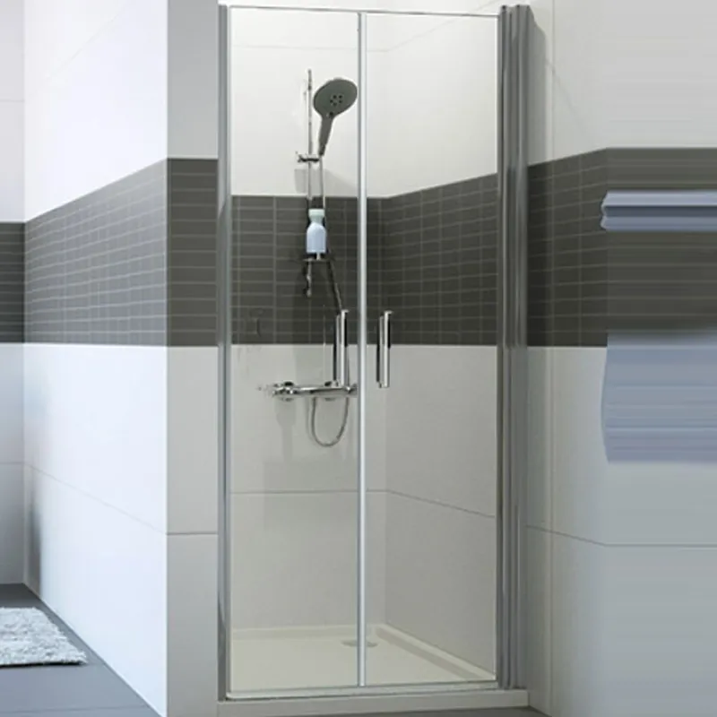 Duschabtrennung Classics 2 Pendeltür Nische 90cm ESG SM Markenprodukt