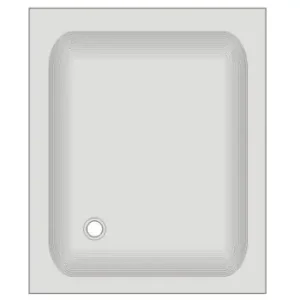 Duschwanne KSB 10 90x75x14 cm weiß Begrenztes Angebot
