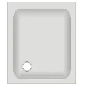 Neu Im Sortiment Duschwanne KSB 15 90x75x6,5 cm weiß