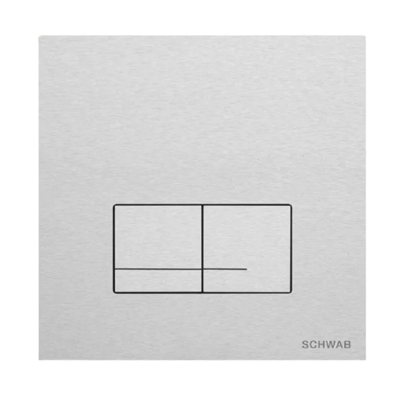 Billig Delos ARTE DUO ALU DF Betätigungsplatte SPK XS