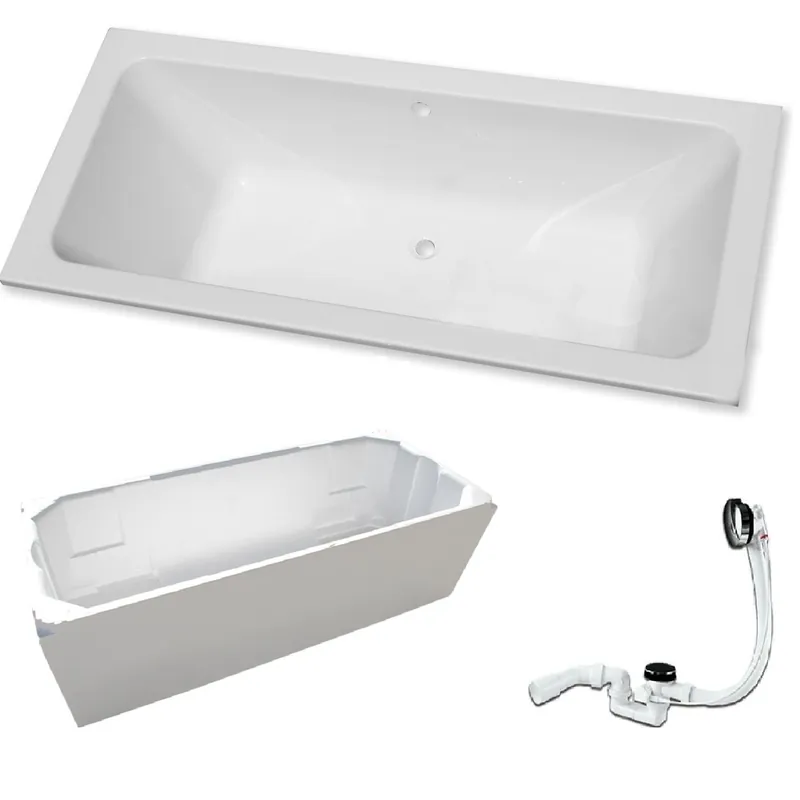 B-Ware ! Badewanne "T200" 180 x 80 cm Bestseller