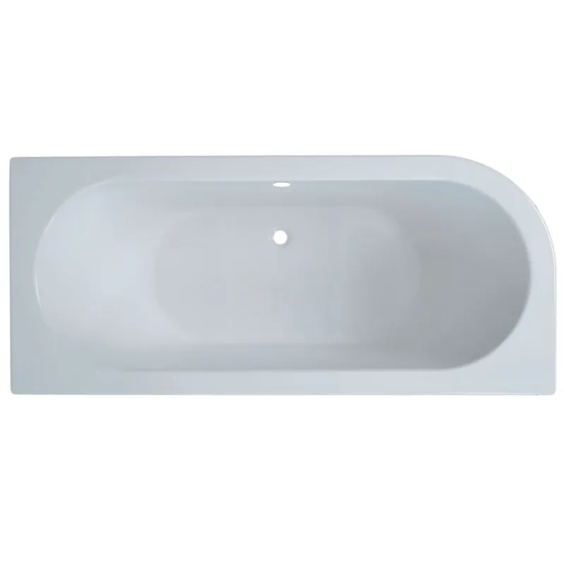 Raumspar-Badewanne Obersee R 170x75 cm Must-Have