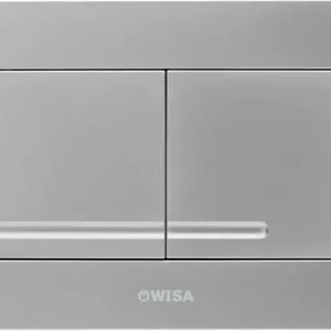 Begrenztes Angebot Betätigungsplatte Kantos 2-Mengentechnik, chrom-matt