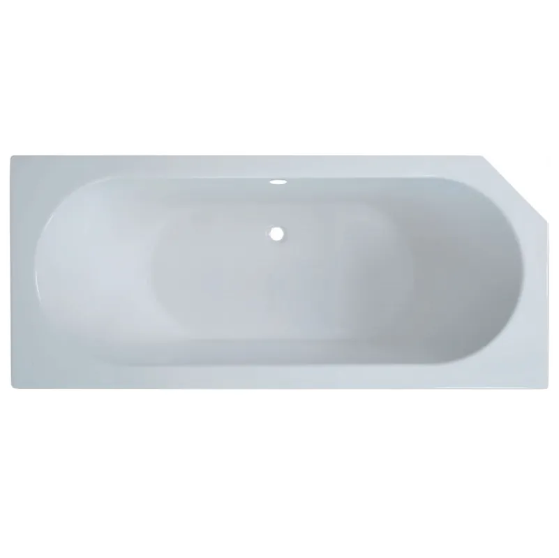 Ausverkauf Raumspar-Badewanne Hintersee R, rechts 170 x 75 cm