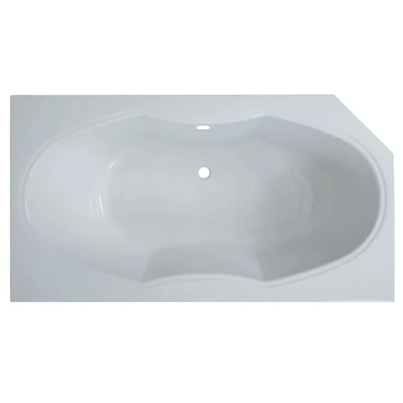 Raumspar-Badewanne Carolasee 2R, rechts 165x90 cm Neu