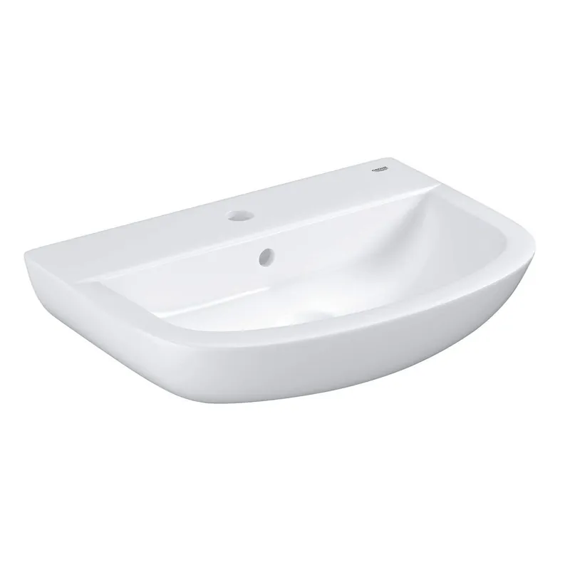 Bau Keramik Waschtisch 65 cm alpinweiß Sonderangebot