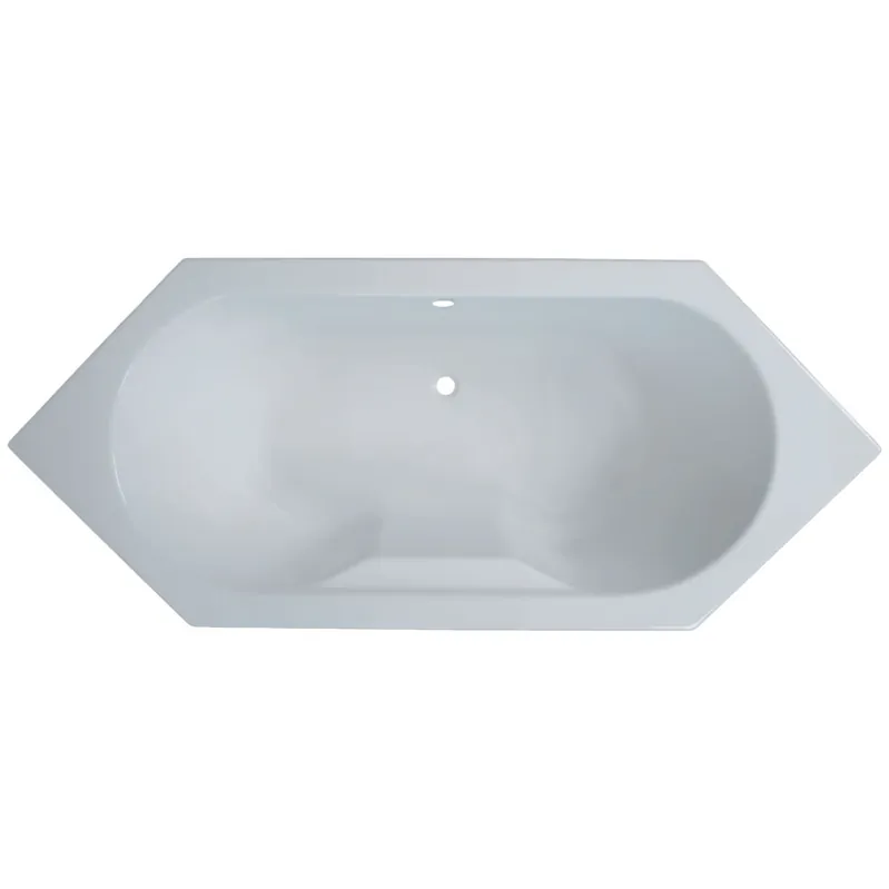 Sechseck Badewanne Knappensee 216 x 90 cm Sonderaktion