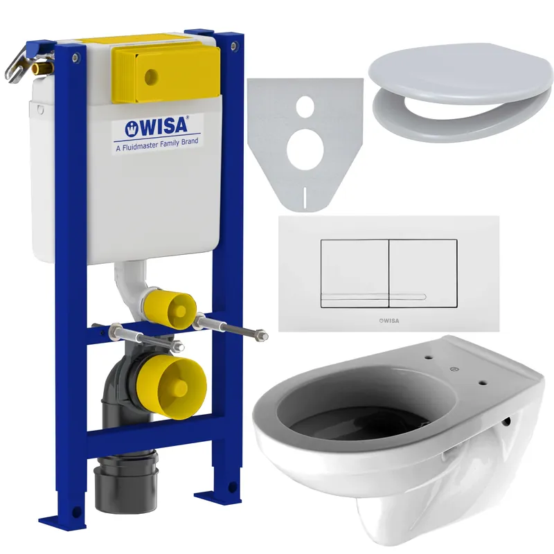 Sale Excellent XT WC-SET Vorwandelement mit Tiefspül WC, Kantos, WC Sitz Element Höhe 83 cm
