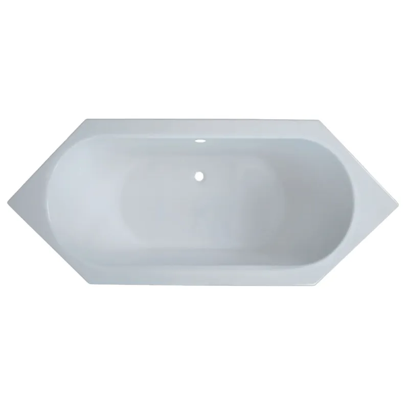 Knallerangebot Sechseck Badewanne Erisee 200 x 75 cm