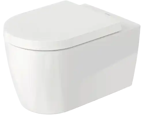 Top-Preis ME by STARCK Wand WC-Set, inkl. WC-Sitz, WonderGliss weiß, Spülrandlos (rimless )