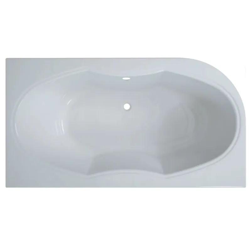 Top-Angebot Raumspar-Badewanne Almsee 2R, rechts 165x90 cm