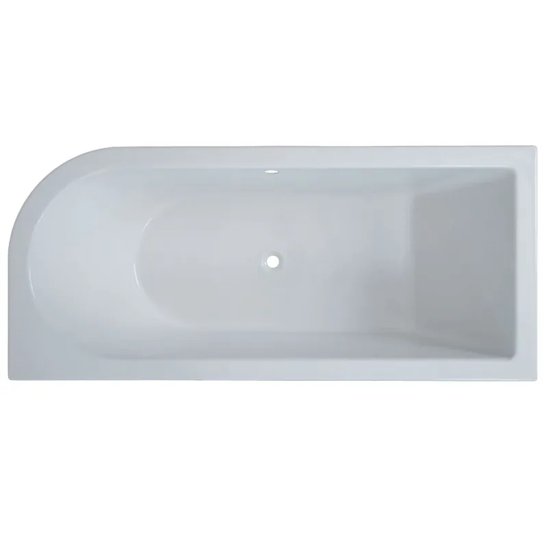 Raumspar-Badewanne Gabriele L rund 180x80 cm Super-Preis