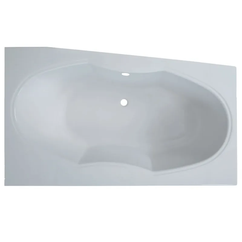 Raumspar-Badewanne Heidesee 2R, rechts 165 x 100 cm Kracherpreis