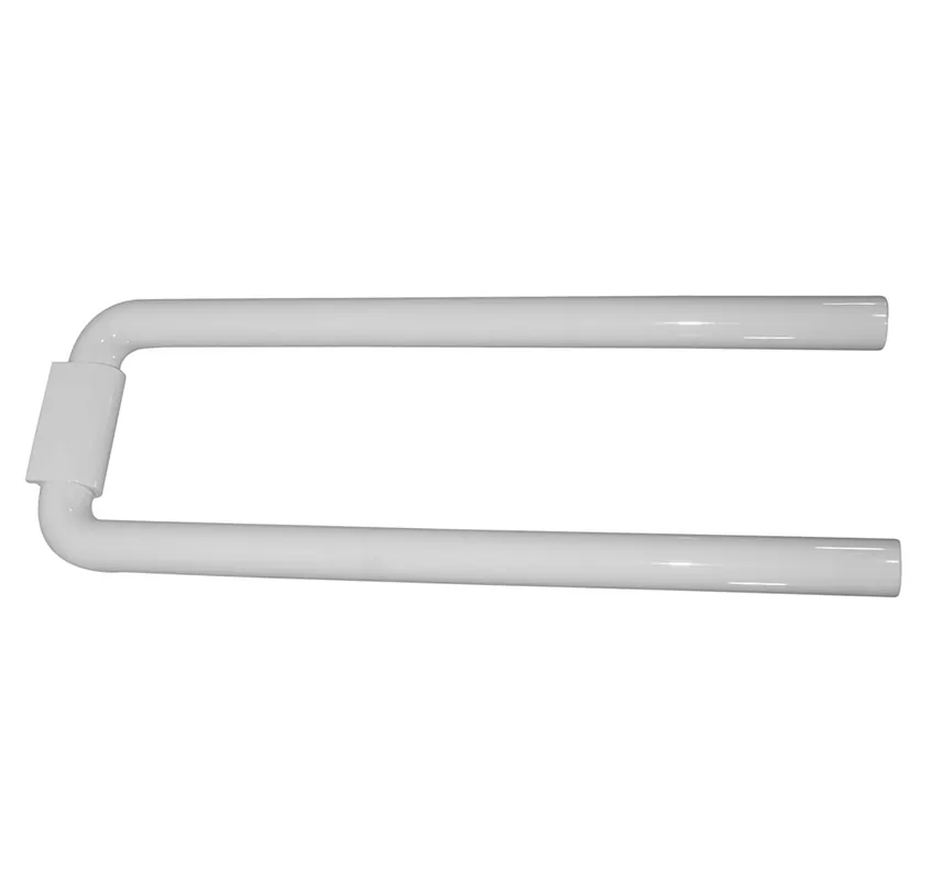 HEWI 477 Handtuchhalter, zweiarmig 445 mm, reinweiß Preisknaller