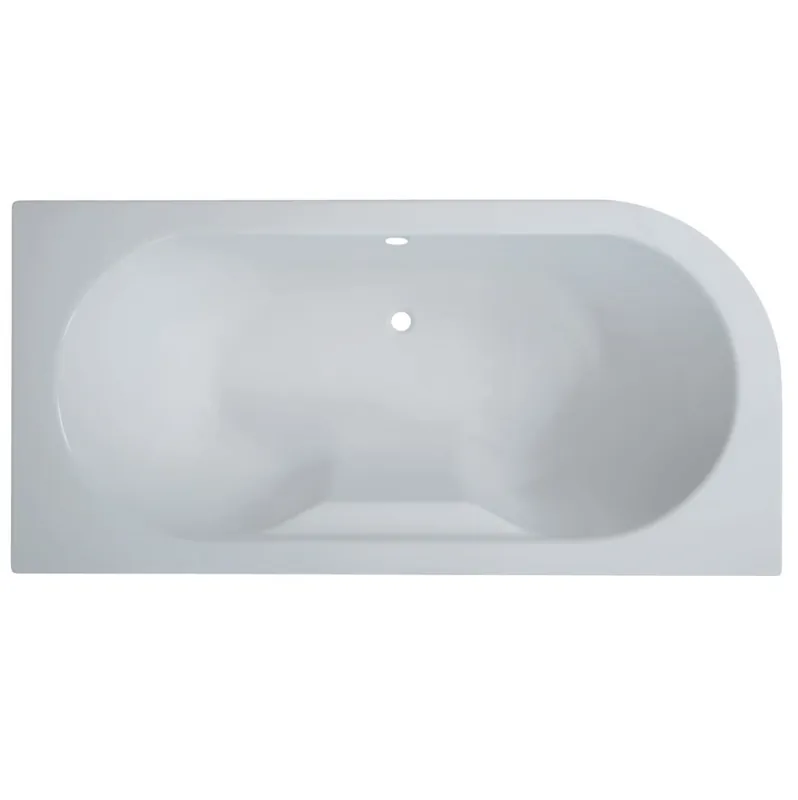 Raumspar-Badewanne Dana R 180 x 90 cm Letzte Chance