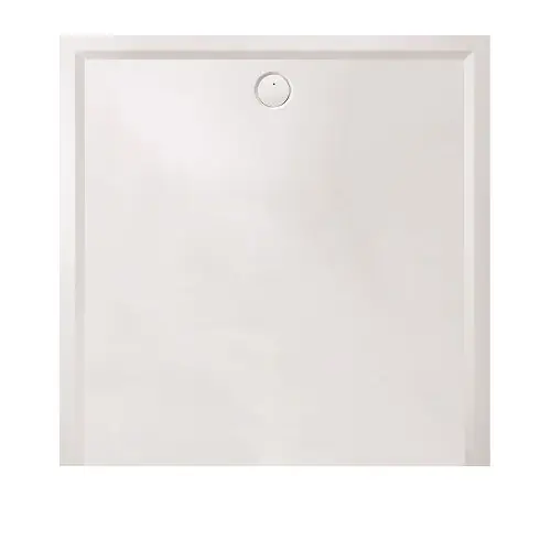 Neue Ware Mineralguss Duschwanne Muna 80 x 80 cm mit Antirutschfläche Solique PRO