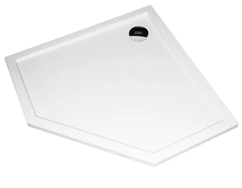 Fünfeck Duschwanne Purano 90 x 90 cm Versand Am Gleichen Tag