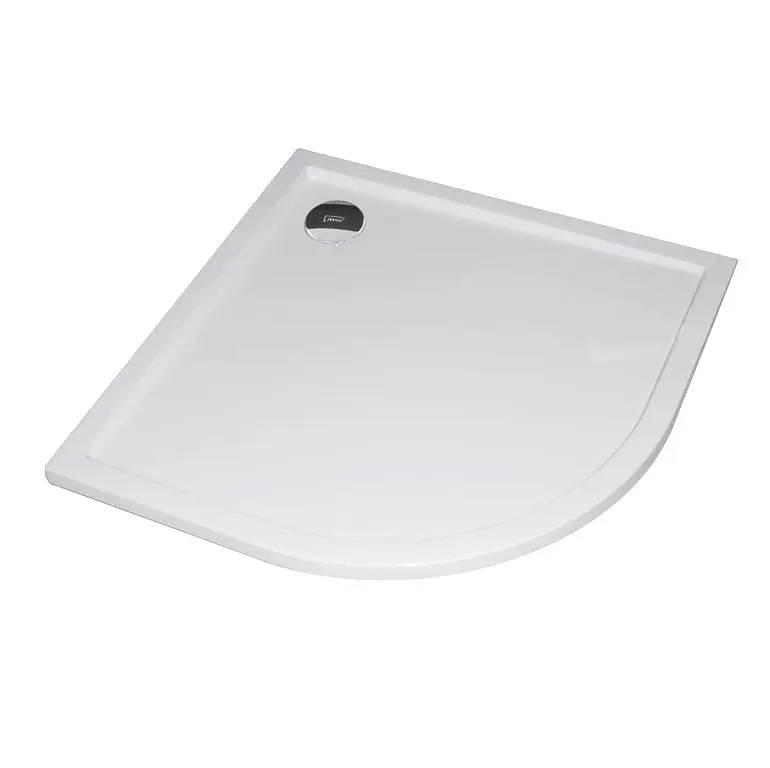 Knallerangebot Viertelkreis Duschwanne Purano 80 x 80 cm