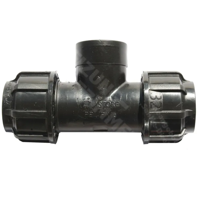 Billig PE T-Stück mit IG 20x1/2"x20