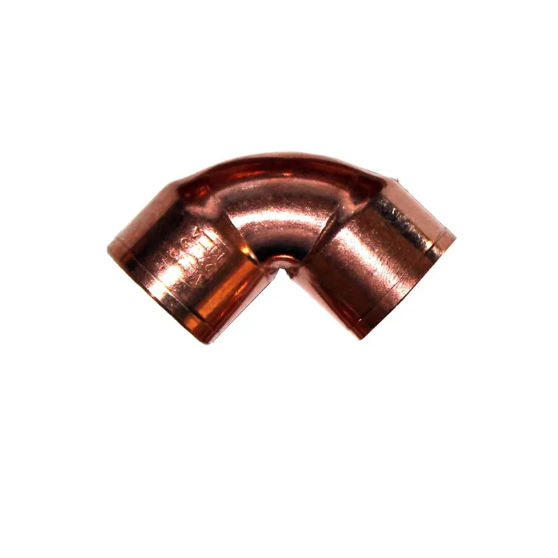 Neue Kollektion Kupfer-Lötfitting 90° Winkel 12 mm i/i 5090