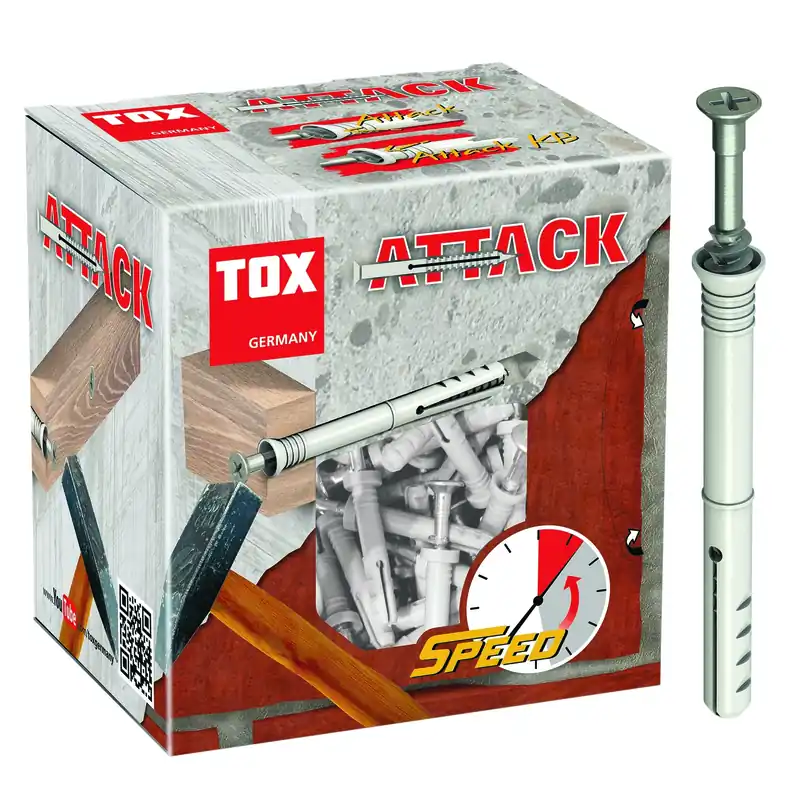 Preisknaller Nageldübel Attack 6x40 mm