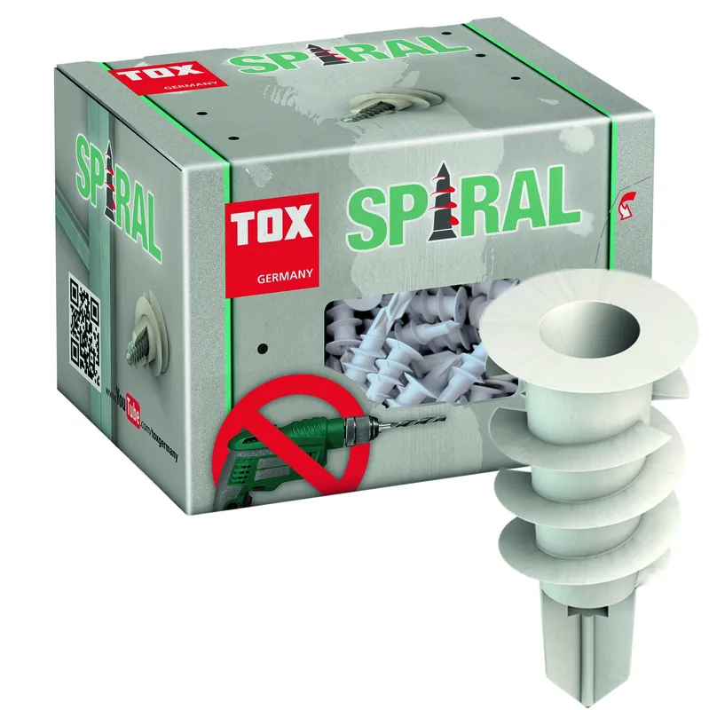 Super-Preis Gipskartondübel Spiral 32