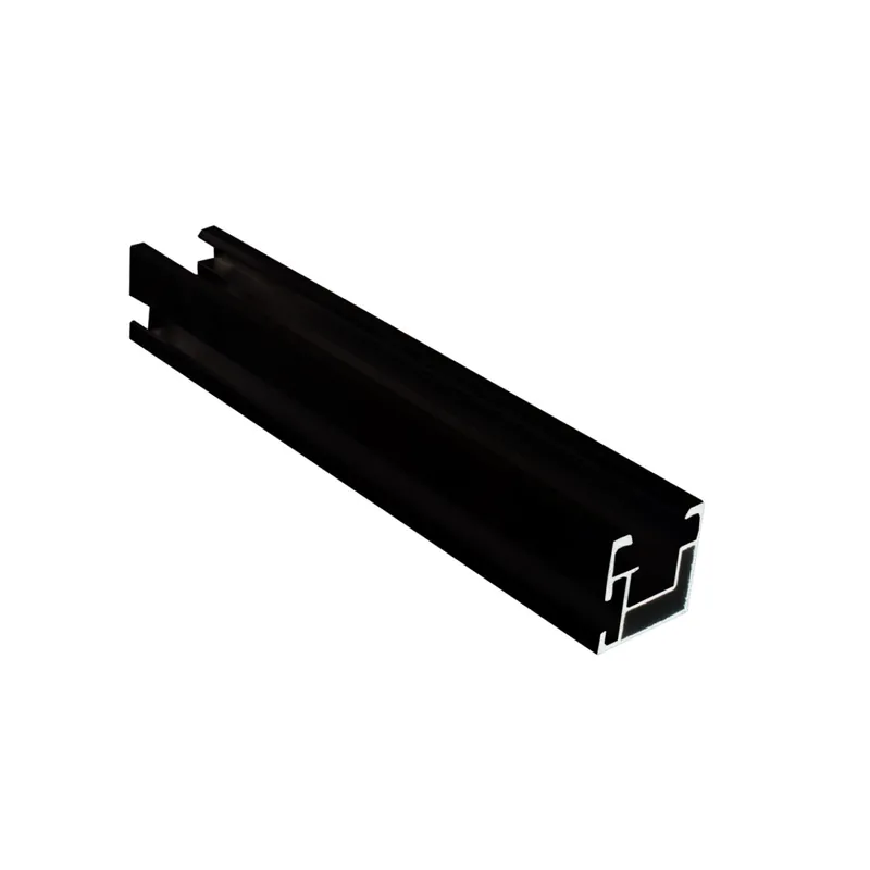 Avanti Profilschiene 40x40 Länge 3600 mm schwarz mit seitlicher Anbindung Echt