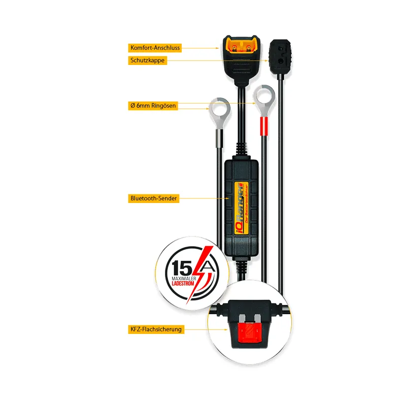 Nur Heute Batteriewächter für handelsübliche Batterien mit einer Spannung von 6,12 oder 24 V Gleichstrom