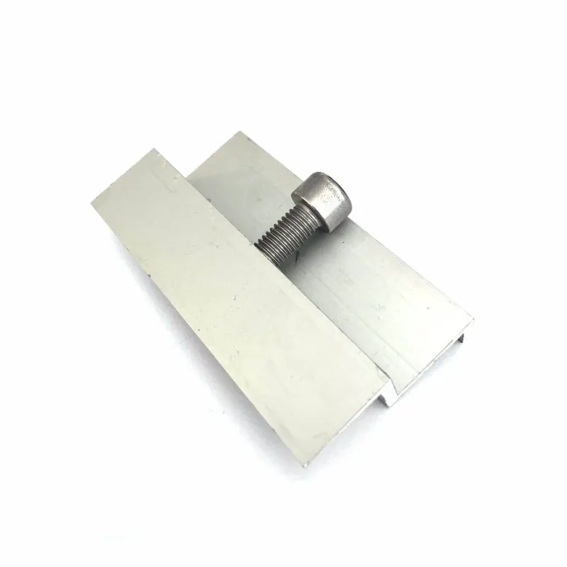 Endklemme 35 mm vormontiert mit Schraube M8x30 und Gewinderplatte Online Kaufen