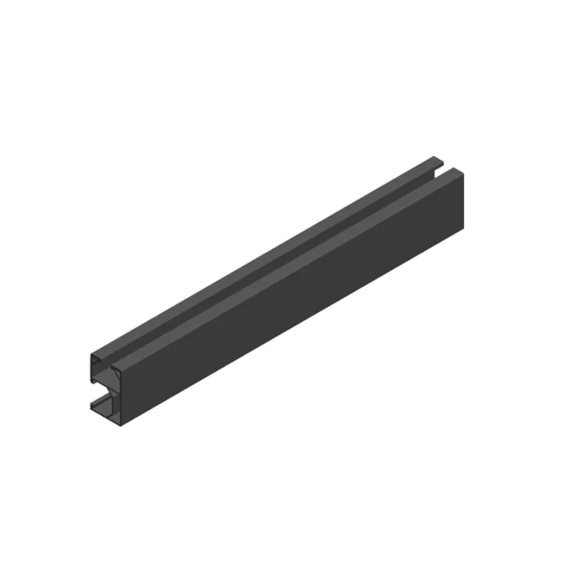 PrimeSolar Montageschiene schwarz 4200 mm Echt