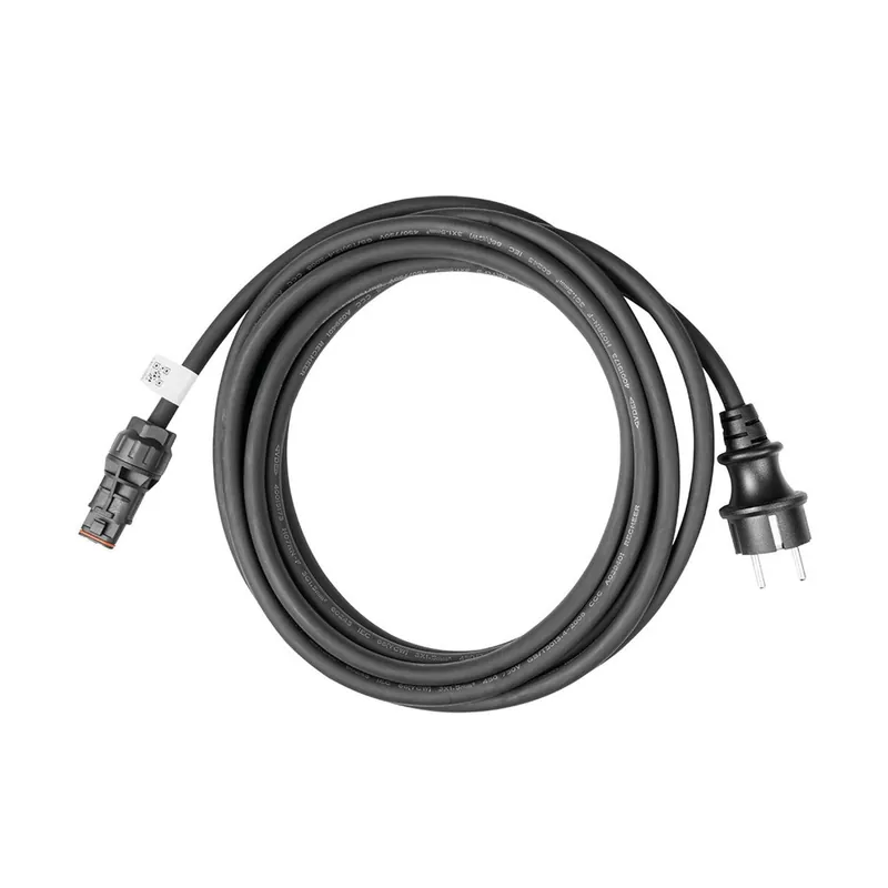 SolaX AC Anschlusskabel 5m - für A1-Micro 1in1, X1-Micro 2in1 4in1 Mikrowechselrichter Schuko Plug and Play Bestpreis