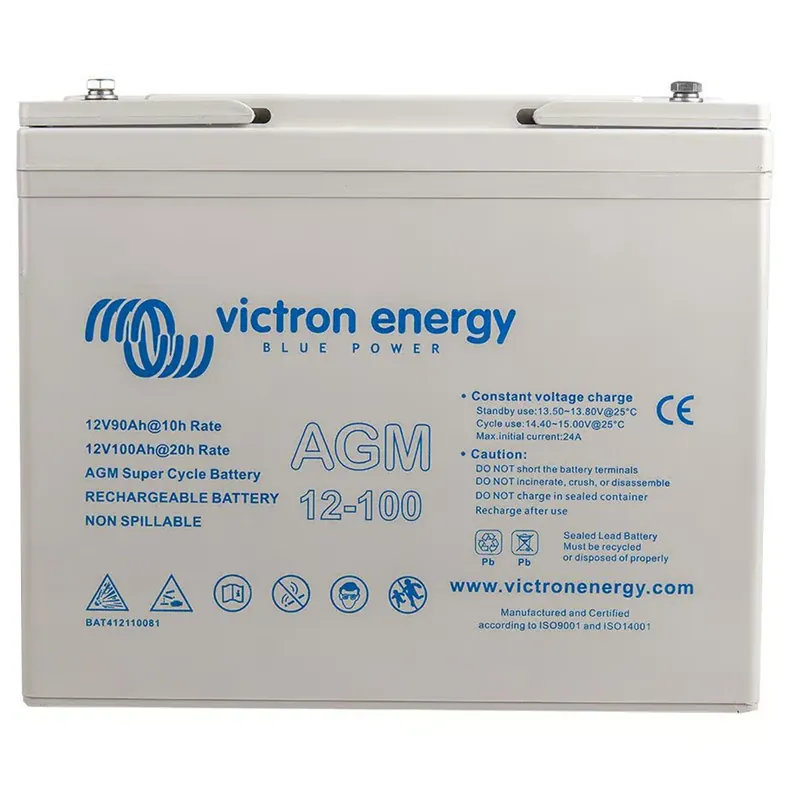 Bestseller Victron AGM 12V 100Ah Super Cycle Batterie C20