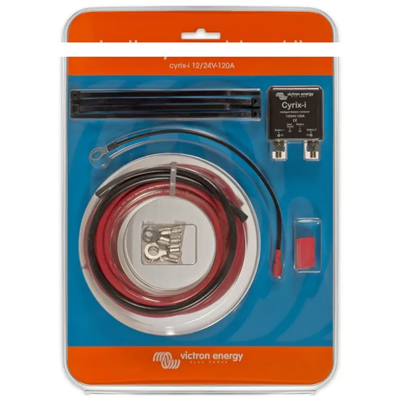 Must-Have Victron Cyrix-ct 12V/24V-120A Batteriekoppler Set