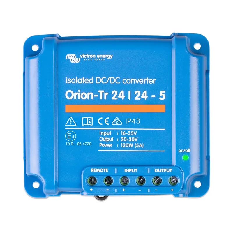 Neue Kollektion Victron Orion-Tr 24/24-5 isolierter DC DC Konverter 24V auf 24V 5A 120W