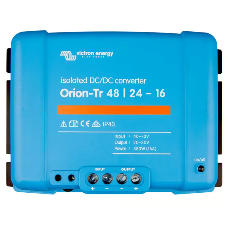 Geprüft Victron Orion-Tr 48/24-16 380W DC-DC Spannungswandler isoliert