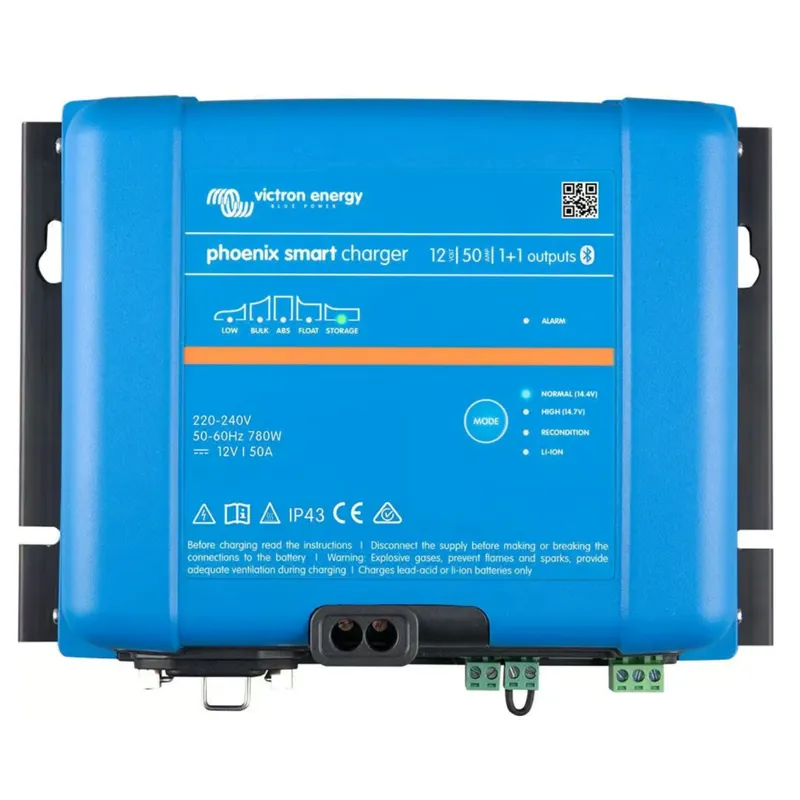 Nur Für Kurze Zeit Victron Phoenix Smart IP43 Charger 12/50(1+1) 120-240V