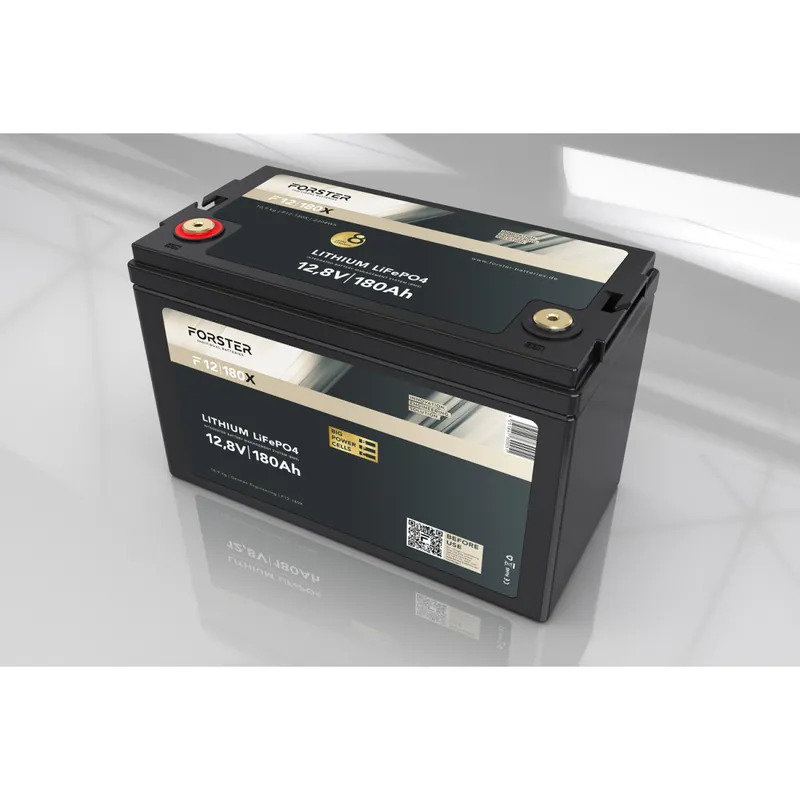FORSTER 180Ah 12,8V LiFePO4 Premium Batterie 200A-BMS-2.1 2304Wh IP67 Mega-Angebot