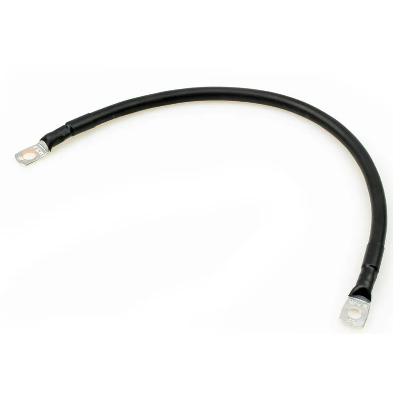 FORSTER Anschluss-Massekabel 25 mm² für Victron SmartShunt 500A H07V-K verzinnt M8/M10 schwarz 40 cm Highlight