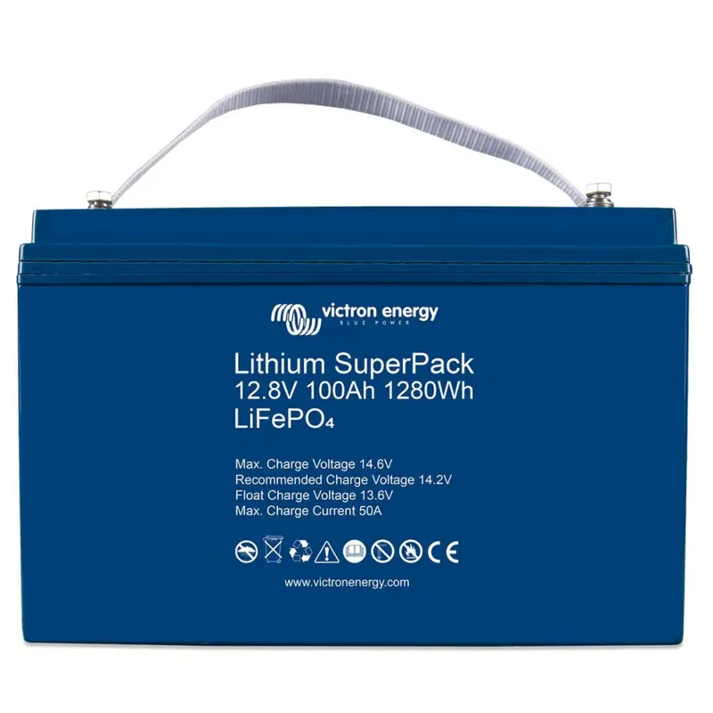 Victron Lithium SuperPack 12,8V/100Ah (M8) Hochstrom Geprüft
