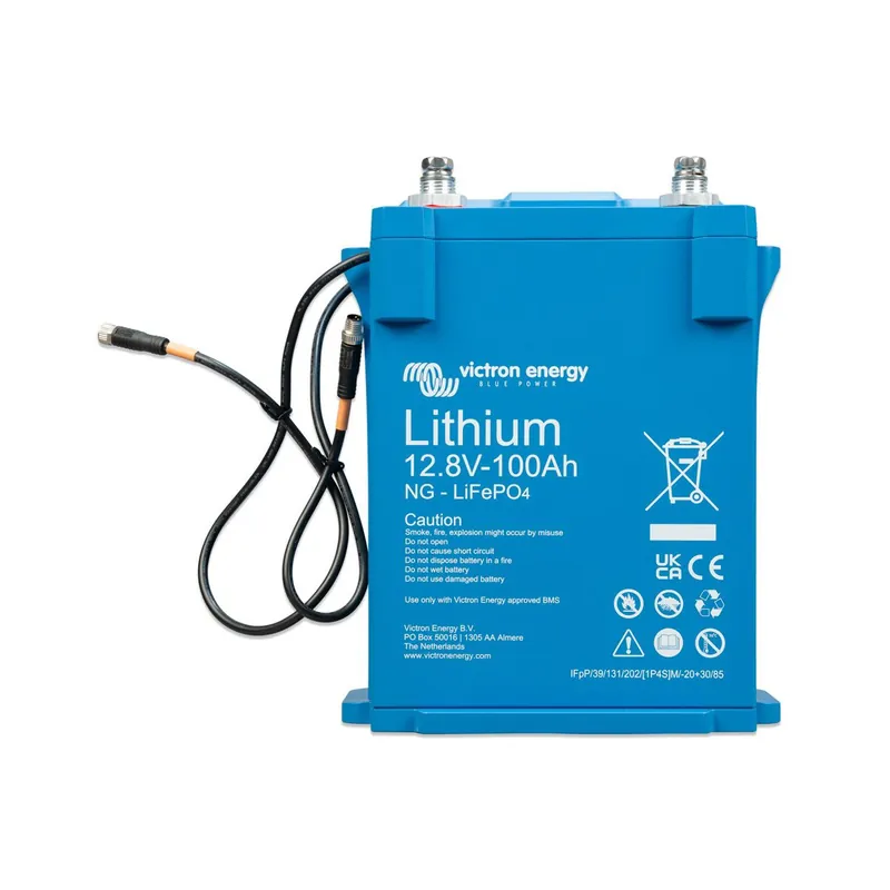 Neue Kollektion Victron Lithium-NG Batterie 100Ah 12,8V BMS integrierter Shunt Next Generation