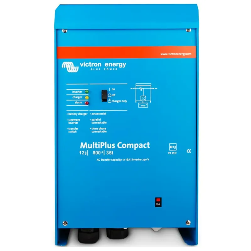 Victron MultiPlus C 12/800/35-16 12V 230V 700W 1400W Wechselrichter 35A Ladegerät Schnäppchen