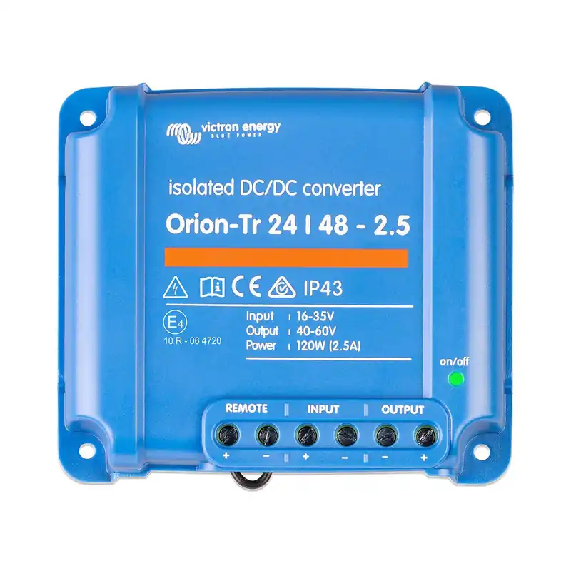 Aktuell Victron Orion-Tr 24/48-2,5 isolierter DC DC Konverter 24V zu 48V 2,5A 120W