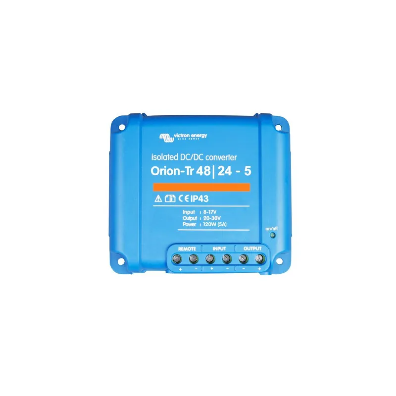 Abverkauf Victron Orion-Tr 48/24-5 isoliert DC DC Konverter 48V auf 24V 5A 120W