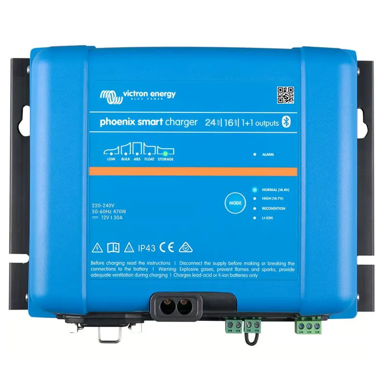 Victron Phoenix Smart IP43 Charger 24/16(1+1) 230V Sichere Zahlung