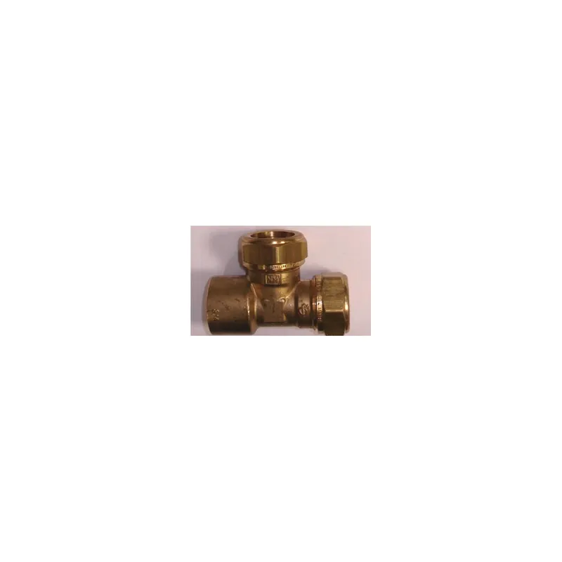 Tuxhorn Kreuzstück T-Stück KR x KR x IG Ø22 x Ø22 x RP 3⁄4 Abverkauf