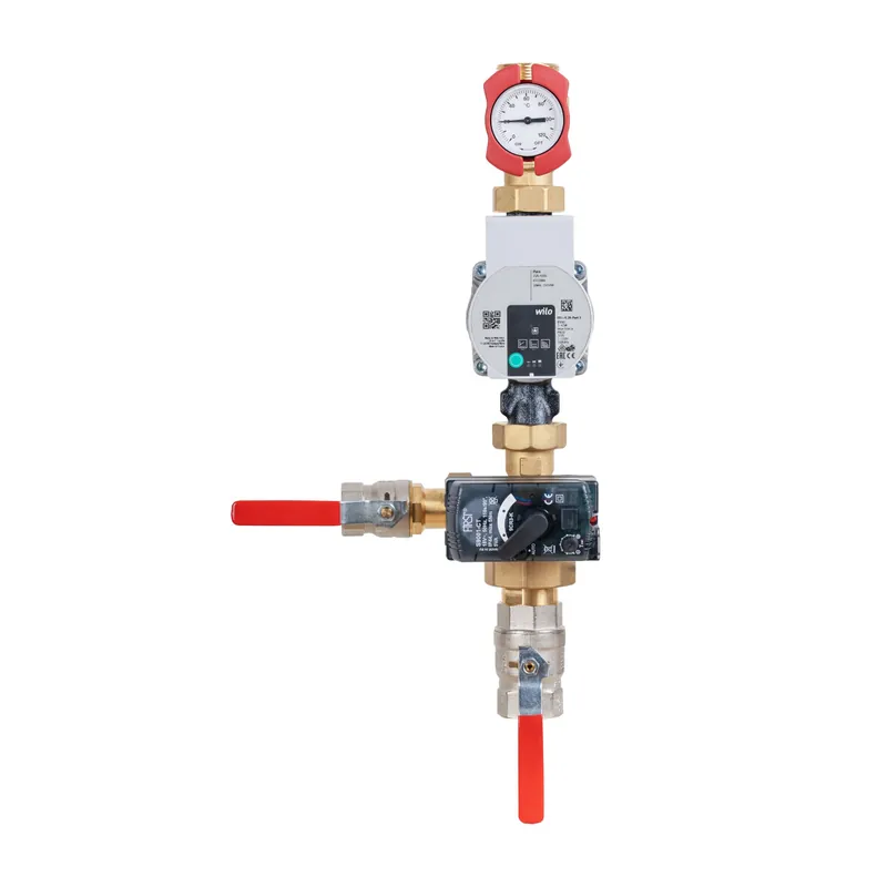 Tuxhorn Rhg KR DN25 ÜWM G 1 1/2 AG Wilo Para 25/6 Sc Knallerangebot